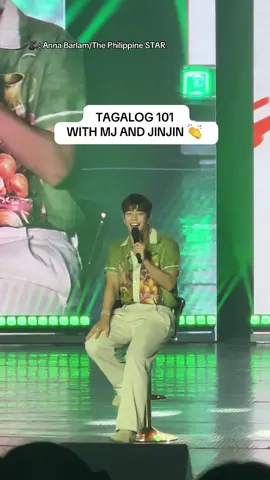 MJ and Jinjin, subunit of K-pop group ASTRO, impressed Filipino AROHA as they learned and spoke Tagalog words during their 