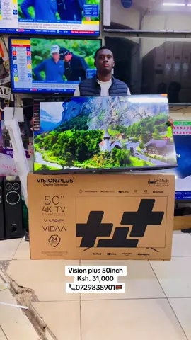 Vision Plus 50inch Smart Tv running on Vidaa Operating System #visionplustv #visionplus #smarttv #tvshop #kenyansinqatar🇶🇦🇶🇦🇰🇪🇰🇪 