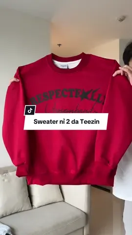 Áo sweater nỉ 2 da Teezin #sweater #macdepmoingay #review #xuhuong 