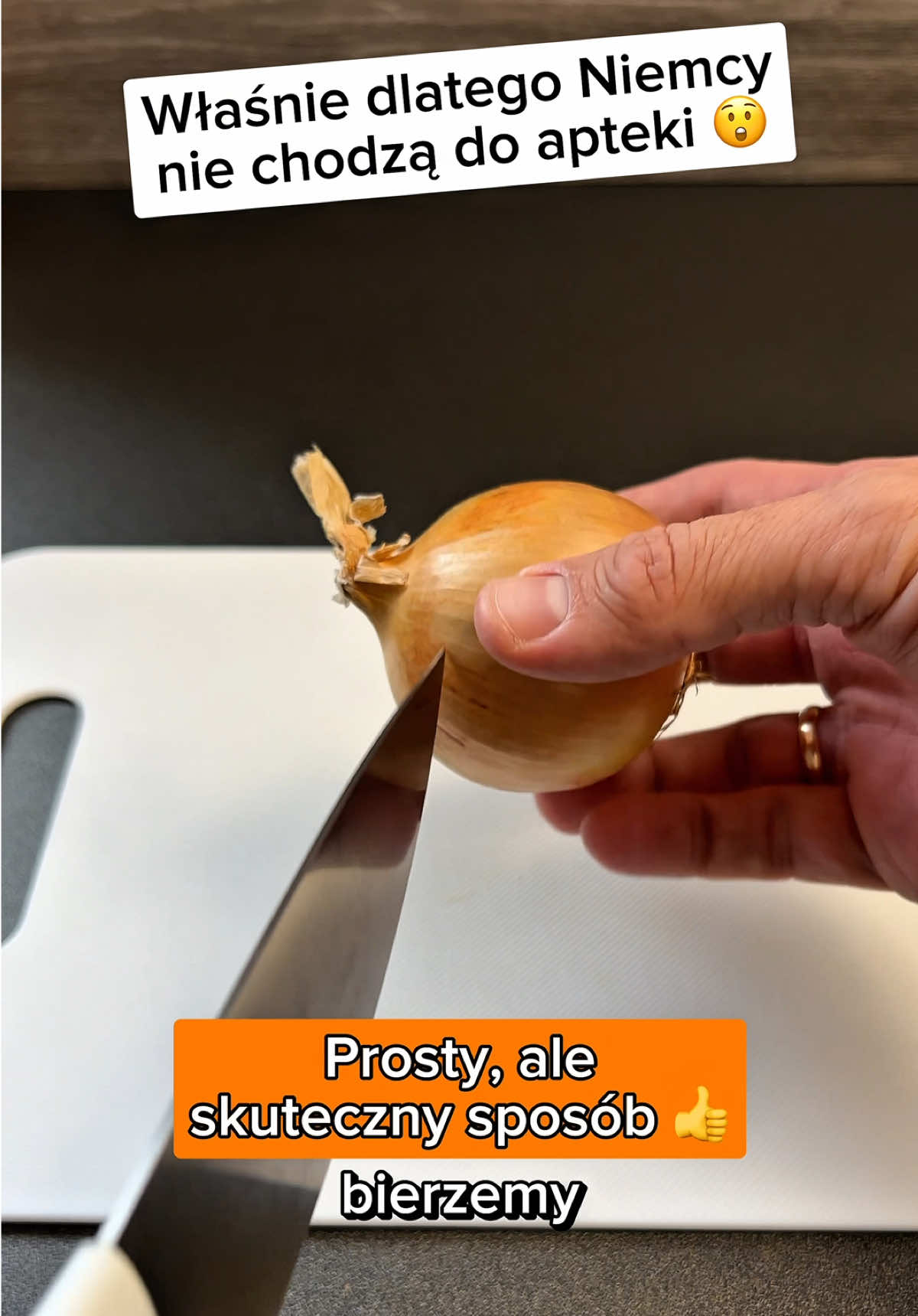 Prosty, ale skuteczny sposób #fyp #lifehacks #LifeHack #niemcy #cebula 