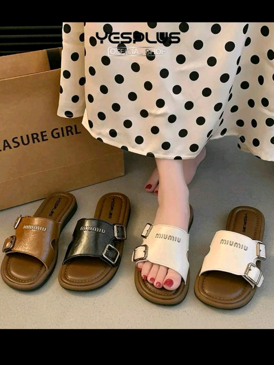 [YESPLUS] 820-2 Sandal Slop Wanita Model Terbaru #sandal  #sandalwanita  #fyp 