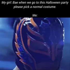 PLEASE PICK A GOOD COSTUME FOR THE HALLOWEEN PARTY……say no more….. #WWE #wrestling #wrestlingtiktok #reymysterio #dirtydom 