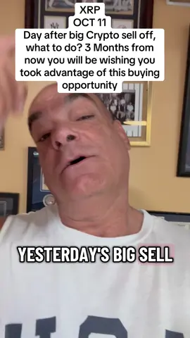 XRP OCT 11 Crypto big sell off, what to do? #XRP #crypto #crash #bitcoin #xrpcommunity 
