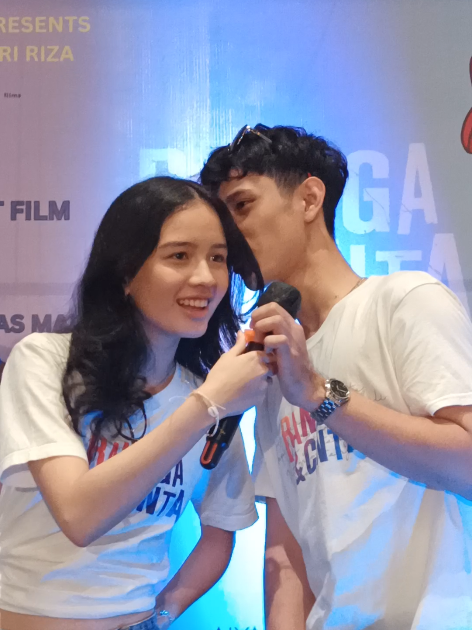 Rafly Altama as Mamet at Cinema Visit Malang Film Rangga & Cinta #RaflyAltama #CinemaVisit #FilmRanggaCinta #AADC #Malang 