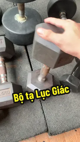 Tạ thép lục giác cao câp🔥🔥🔥#hieuducsport #tataycaocap #dungcutapgym #salegiuathang #cuocduanhasangtao 