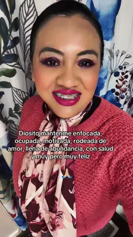 Diosito mantenme enfocada, ocupada, motivada, rodeada de amor, llena de abundancia, con salud y muy pero muy feliz 🙏🏼