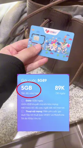 lên cho anh em con cước data ngon nè 1 ngày 5Gb, 89k 1 tháng #sim5g #simvnsky #simmobifone #trending #fyp  @ngocthoa_157 