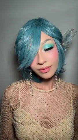 NOT ON MY WATCH, HE ISN’T! Who else loves Hangyodon? • COMPLEXION @ShopMissA inner self primer + a2o soft matte foundation L3  (affil link in bio) @IT Cosmetics bye bye dark spots concealer 22 @Too Faced sculpting stick chocolate mousse @Huda Beauty ube bday cake easy bake powder @Armani beauty luminous silk cheek tint 53 @milkmakeup jelly blush fresh @Benefit Cosmetics glow la la highlight luna EYES ShopMissA self made palette (discontinued) @Kaleidos Makeup club nebula palette (discontinued) @Patrick Ta Beauty we need better lighting eyeshadow duo @urban decay 24/7 beige flag liner  ShopMissA Jean lashes LIPS @cliocosmetics_official velvet lip liner peach beige Armani luminous silk cheek tint 53 Kaleidos lip clay cactus flower Huda uuu-baby gloss OUTFIT Ear cuffs: amazon (would not recommend! Super poor quality) dress: sincerely jules contacts: @오렌즈 OLENS winky grey