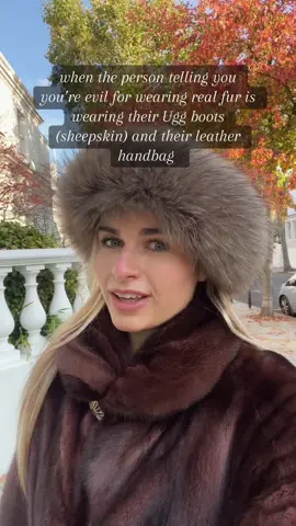 People in glass houses… #realfur 