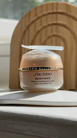 gifted by Shiseido  . Benefiance Wrinkle Smoothing Eye Cream Anti-Aging Daily Under Eye Wrinkle Treatment . @shiseido #giftedbyshiseido #benefiance #antiagingskincare #eyecareroutine #shiseidoskincare @SHISEIDO 
