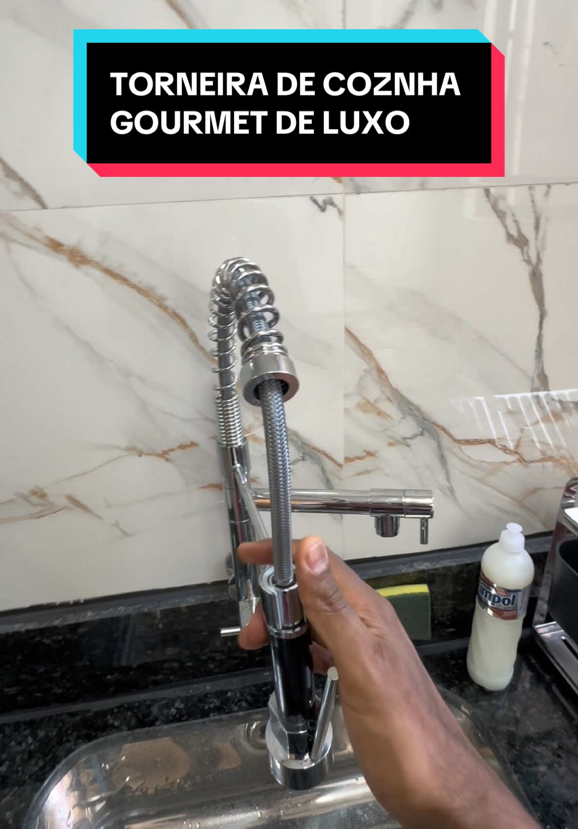 Torneira de Cozinha Gourmet Aço Inoxidável. ________ #torneira #torneiragoumert #torneiradecozinha #torneiradeluxo #torneiradecozinhagourmet 