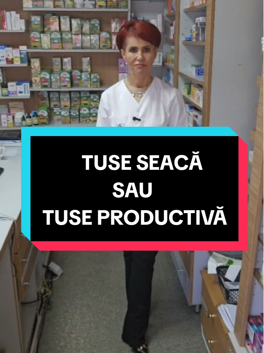 TUSE seacă sau TUse productivă? #farmacia #Anastoria #tuse #sec #productiva 