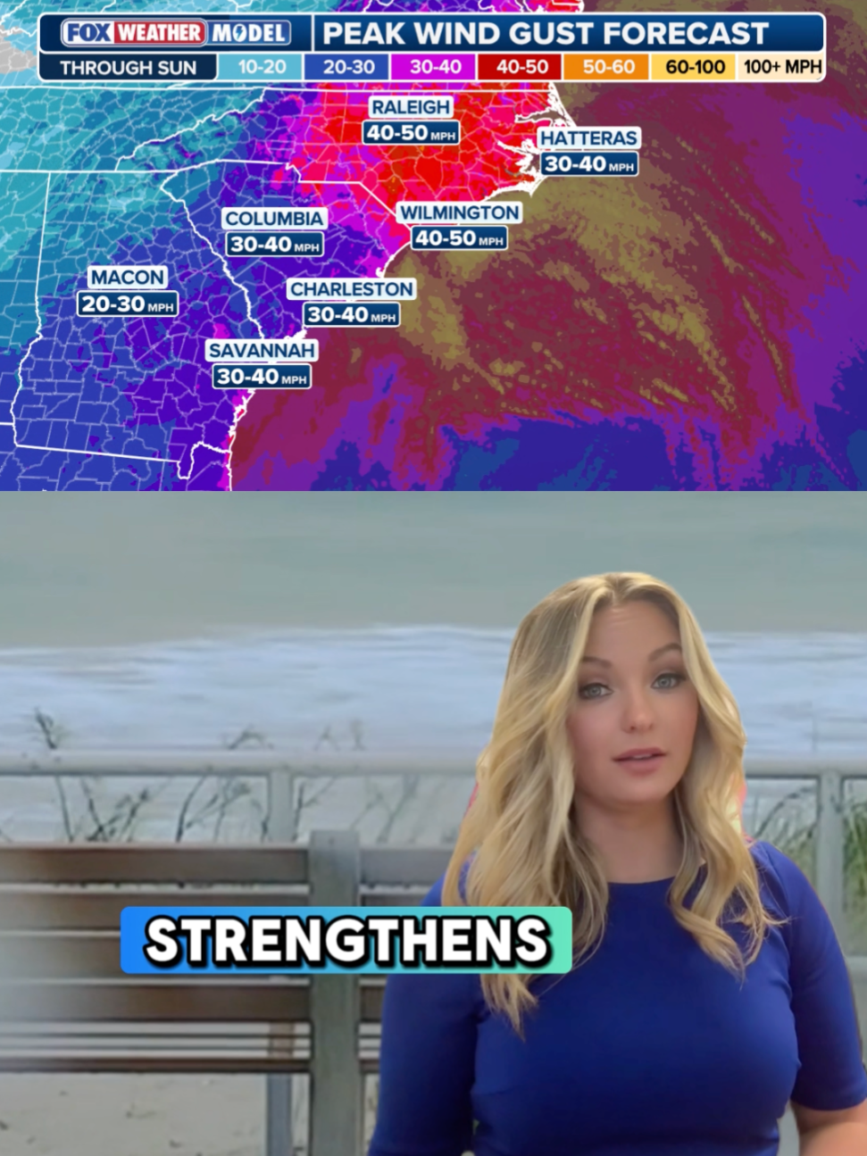 DEVELOPING: A powerful Nor'easter is taking shape along the East Coast, bringing days of heavy rain, strong winds and major coastal flooding. FOX Weather Meteorologist Haley Meier reports. #noreaster  #foxweather