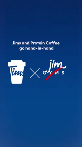 You don’t have to go to the “gym” to be into protein. You can just be a Jim going to Tims to get a NEW Protein Latte starting at 17g of protein per medium latte. #timhortons #protein #latte #beverages 