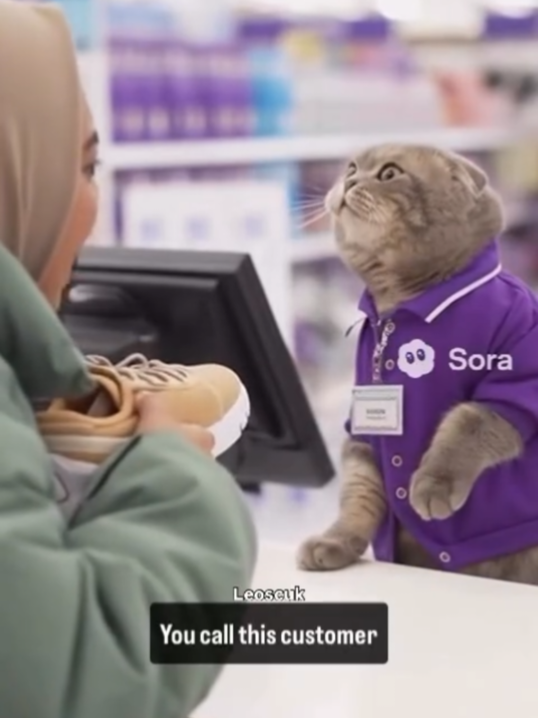 Watch the cat's masterpiece in this video, it's very interesting. #kids #cat #dog #kinder #baby 