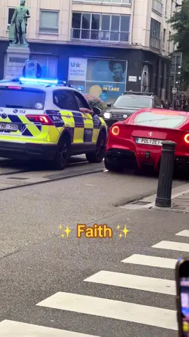 Just have a little ✨faith✨ team #police or team #ferrari ? 