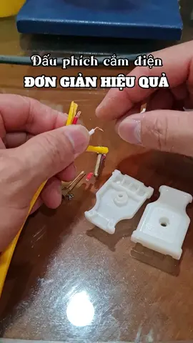 Đấu nối phích cắm điện hiệu quả #phichcamdien #suachua 