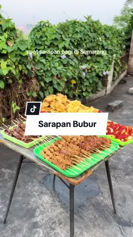 Sarapan buburnya kakkk #sarapan #bubur #semarang #kulinersemarang