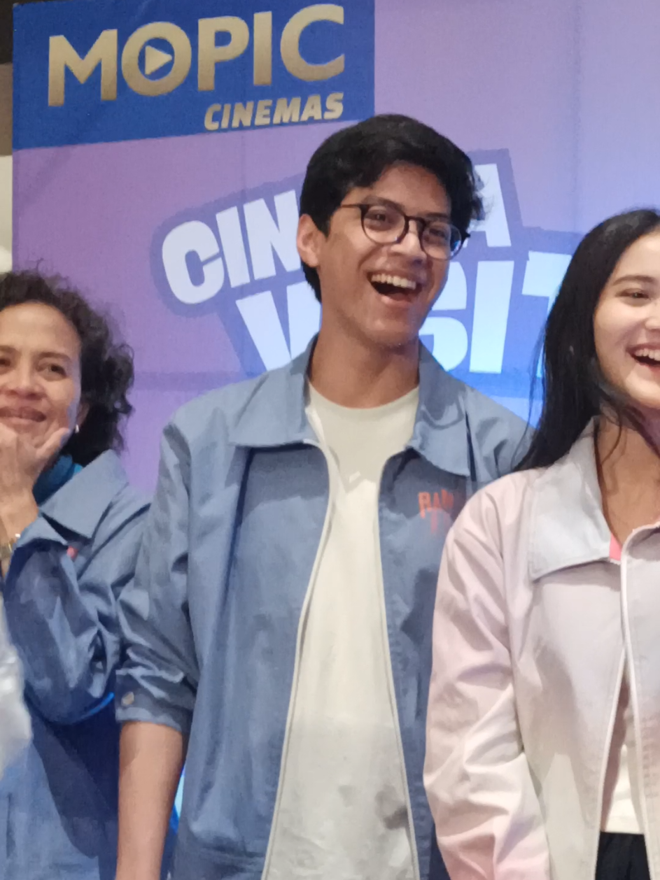 gawat @elputrasarira udah ngga kuat tahan tawa😭😭 #ElPutraSarira #RanggaCinta #AADC #AdaApaDenganCinta #CinemaVisit 
