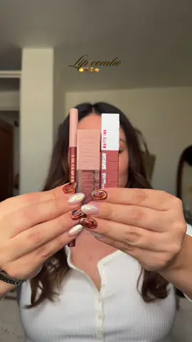 Trying a new Lip combo 🥧🍯🤎🧸 Gracias @Maybelline NY por los labiales 🤎 #