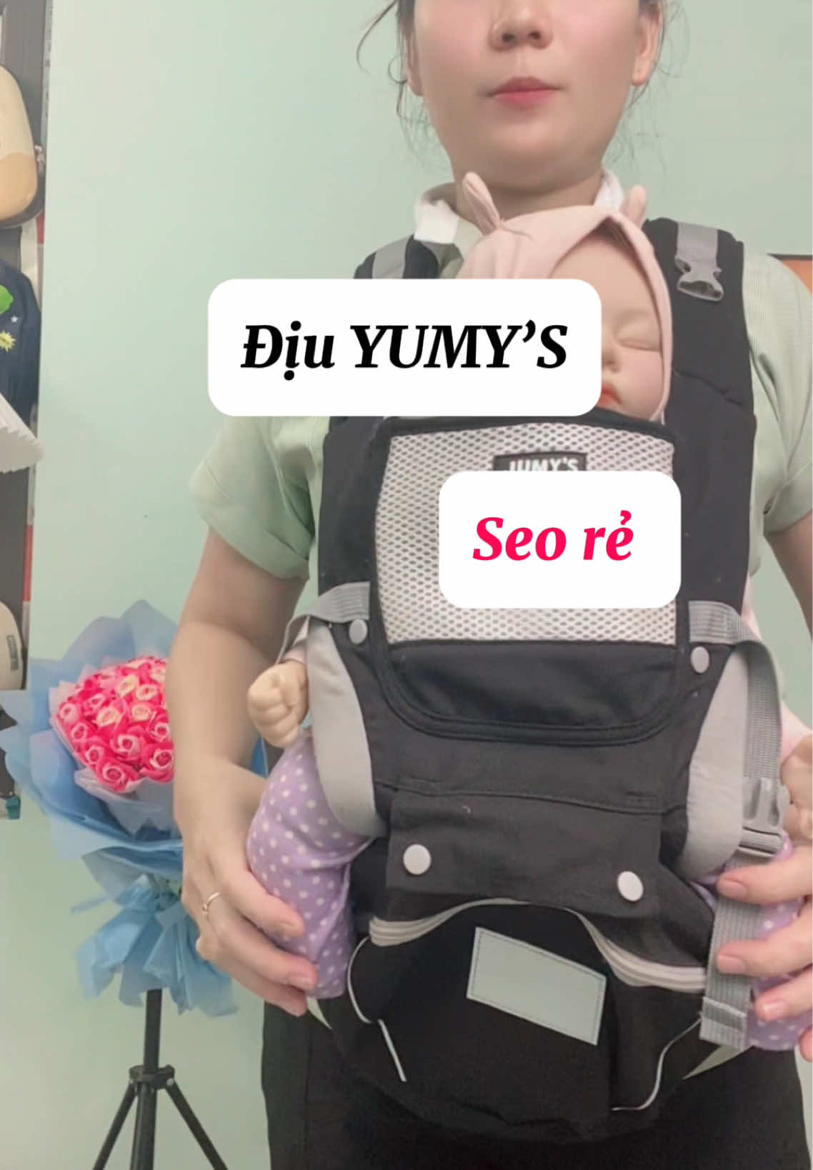 Địu JUMY’S seo rẻ #TikTokAwardsVN #mecuakhoai16 #diuchobe #diujumys #jumys 