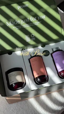 gifted by @Prose 💌 ok my fall hair reset is officially here 🍂✨ after all the sun, saltwater & chlorine this summer, my hair needed some serious recovery! this custom trio — Hair Mask, Scalp Mask & Conditioner — was made specifically for my hair goals and needs 💆‍♀️✨  #giftedbyprose #hairgoal #longhair