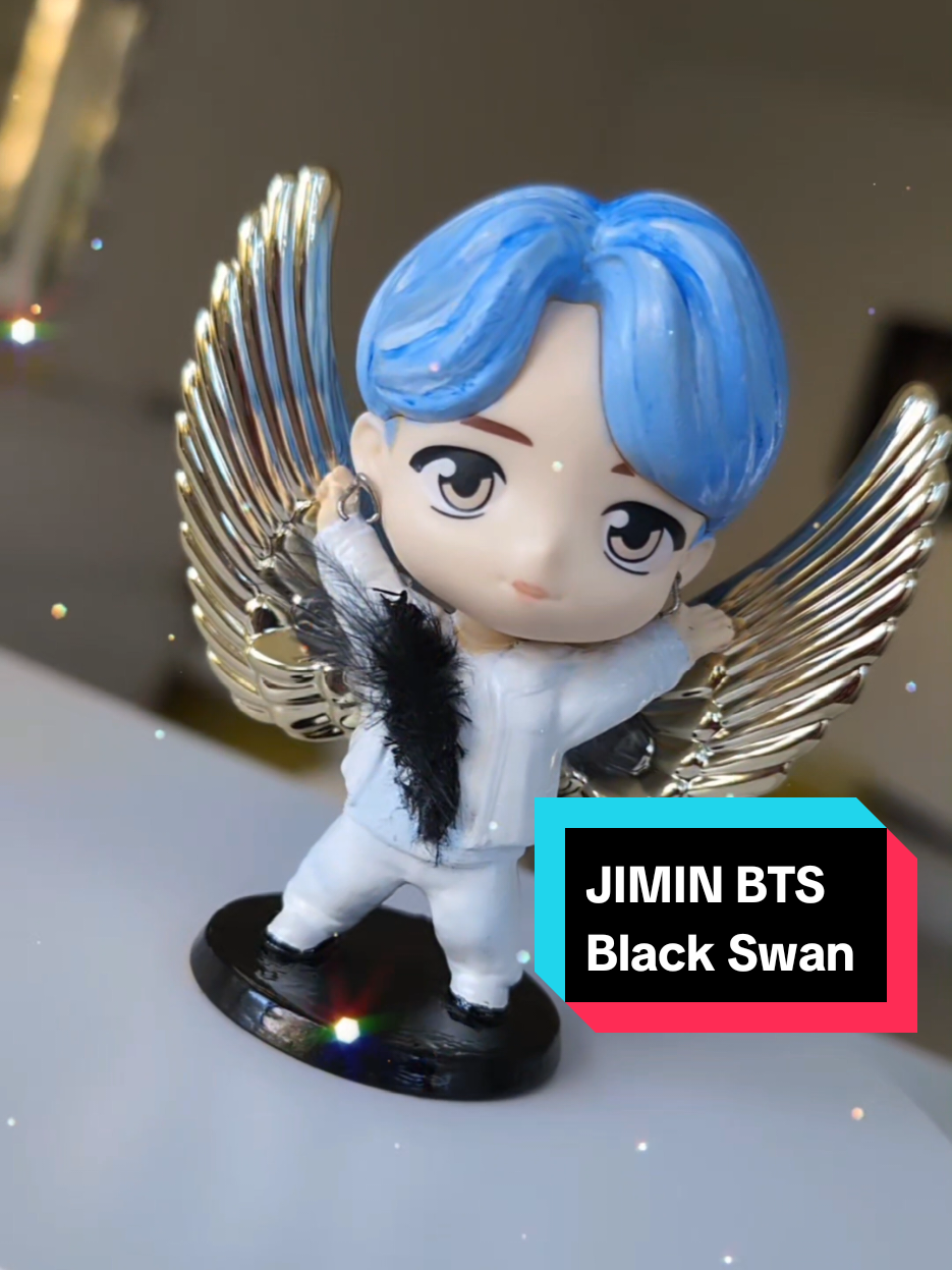 Ca răspuns pentru @_uwu_shit_  Jimiiiiiiiin 🥹🪽🫰❤️ #tinytan #jimin #bts #blackswan #new 