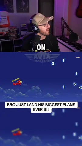 BRO JUST LAND HIS BIGGEST PLANE EVER !!!! #prophetclips #kick #plane #pilot 