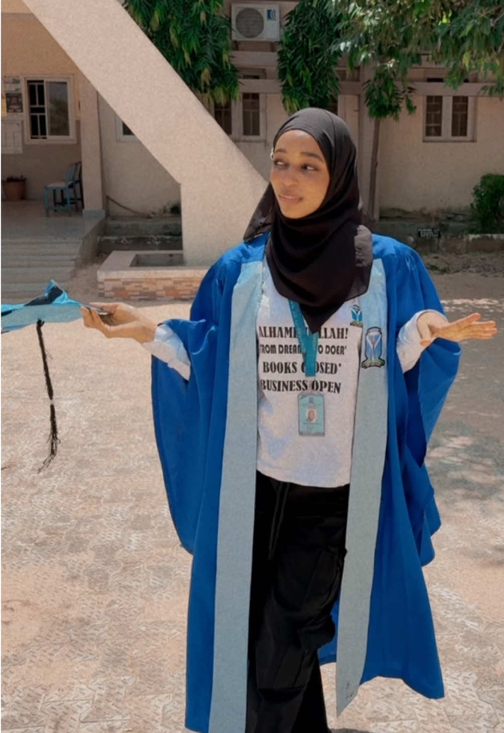 #jikar_magaji My success is only by Allah 😭👏 I walked in as a dreamer🥹I’m walking out as a doer books behind me😌🙂‍↔️business before me 