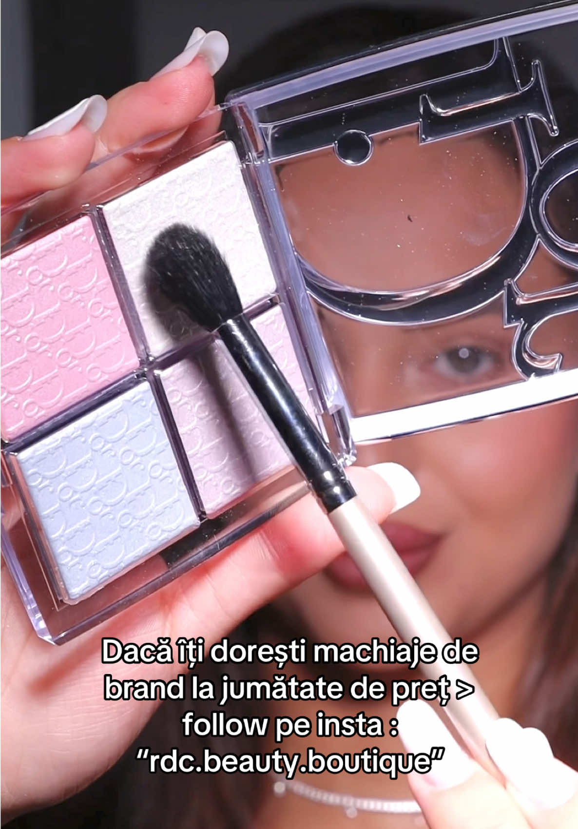 Pe pagina lor au acum și un giveaway unde puteți câștiga 250 LEI 😍#tutorialmakeup #fyp #dior #makeupinspo 