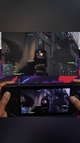 Battlefield 6 on the ROG Ally X #battlefield6 #rogallyx #gaming #pc #handheldgaming 