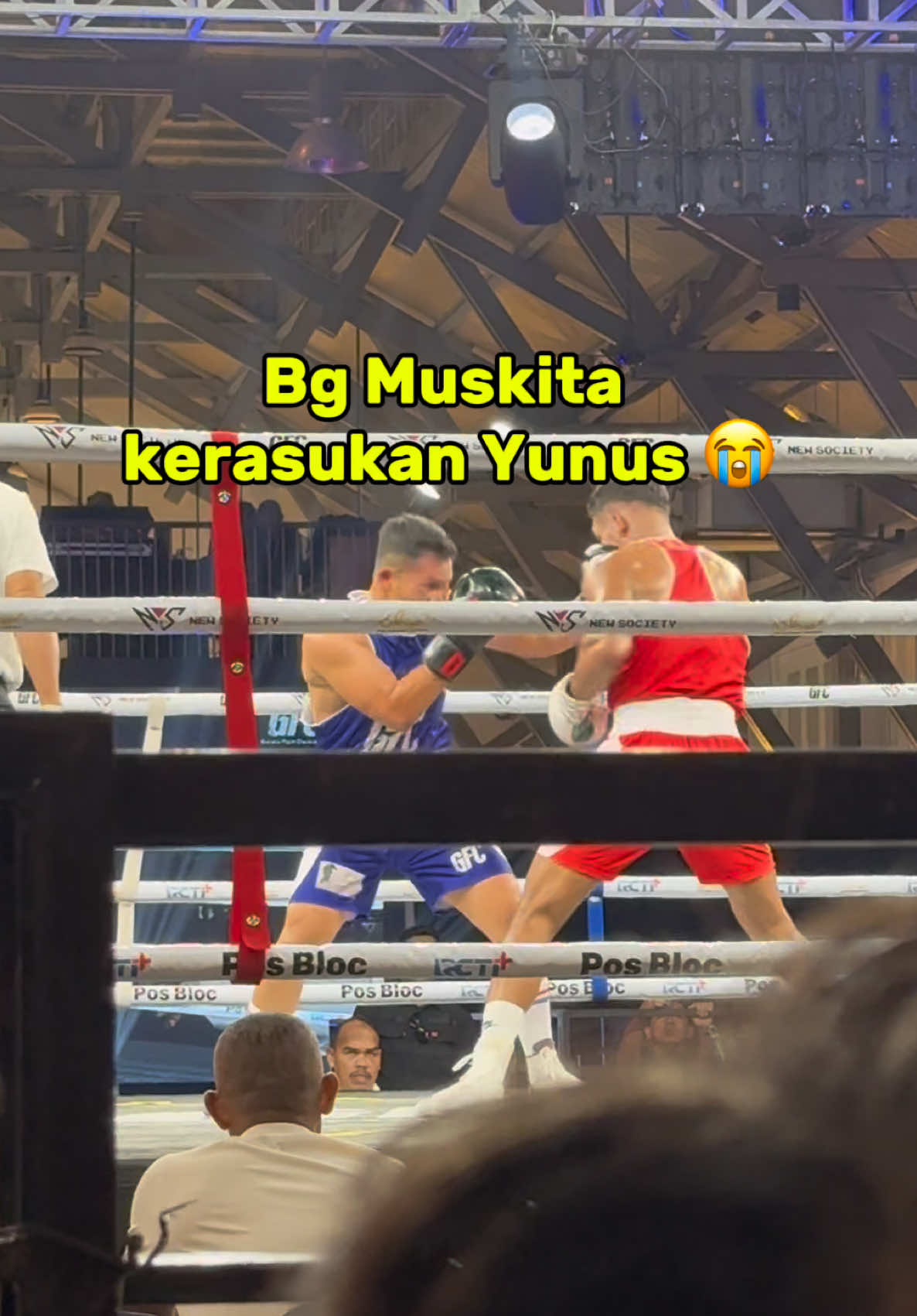 Bg muskita kerasukan Yunus 😭 Guys gk jadi sparring deh 🗿, Pemula nya udh jago dikit 😭😭🙏🏻 @Muskitaboxing 
