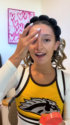 GRWM for game day! 🤎💛 #fyp #collegegameday #collegecheer #cheerleader #grwm @Bubble Skincare @elfcosmetics @NARS Cosmetics @Rare Beauty @ColourPop Cosmetics @Anastasia Beverly Hills @hudabeautyshop @Maybelline NY 