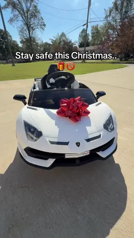 This 12 Volt Licensed Lamborghini is the ultimate toddler Christmas gift! 🏁🎁 #giftsforkids #gifts #giftideas #tiktokshopblackfriday #tiktokshopcybermonday 