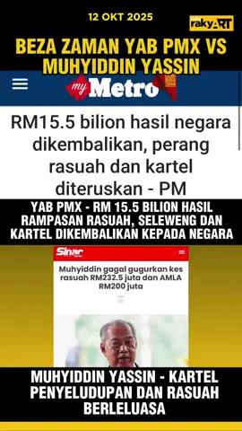 YAB PMX - RM 15.5 BILION HASIL RAMPASAN RASUAH, SELEWENG DAN KARTEL DIKEMBALIKAN KEPADA NEGARA #fyp #foryoupage #rasuah #sprm 
