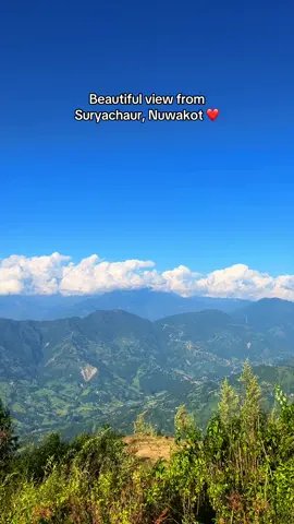सुर्यचौर, नुवाकोट बाट देखिएको सुन्दर दृश्य 💙 #view #beautiful #village #foru #fyppppppppppppppppppppppp YouTube full video link: https://youtu.be/yCJ5P8UAZeY?si=j99A3ZQBz3rx60dq