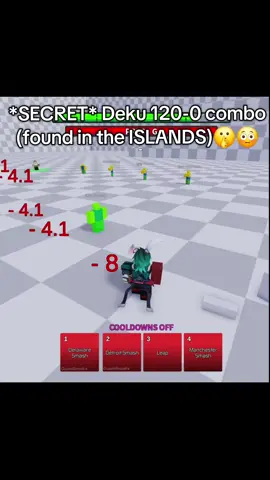 deku secret 120-0 combo #roblox #aba #animebattlearena #anitok #typesoul 