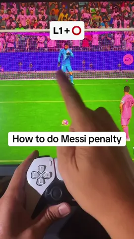 Messi penalty tutorial on Fifa FC26 #fc26 #fifatutorial #fut #eafc26 