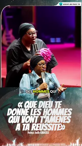 Pasteur Joëlle kabasele _ Que Dieu te donne ton Judas, le meilleur pion qui va t’amener vers ta réussite 