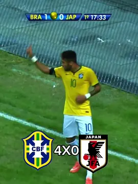 O dia que o Brasil acabou com o Japão com Quatro gols do Neymar. 🇧🇷🔥  #fyp #brasil🇧🇷 #futebol #japan 