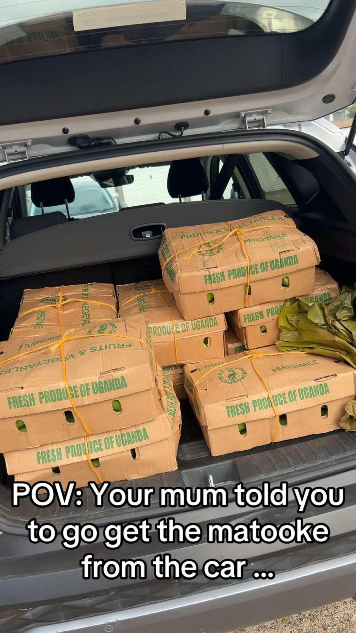 Idk why I expected 2 boxes max 😅 #fyp #foryoupage #uganda #ugandatiktok #nansambaa 
