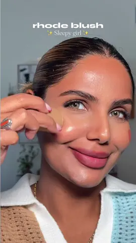 Dive into the world of #RhodeBlush where beauty meets boldness! 🌸✨ Unleash your inner glow and let your cheeks do the talking. Whether you're getting ready for a night out or just adding a splash of color to your everyday look, Rhode Blush has got you covered. Prepare to turn heads and embrace the #GoldenHour with confidence. 💖👑💄 Check out my full makeup transformation where this blush steals the show—are you ready to blush like you mean it? 😉🔥 #MakeupGoals #BeautyRoutine #BlushingBeauty #TikTokMadeMeBuyIt #MakeupLover #GlowUp #SelfCare #ConfidenceIsKey #BeautyTips #MakeupMagic #FYP #ViralBeauty #MakeupChallenge #BlushGoals #RadiantSkin #YouGlowGirl 🌟💋