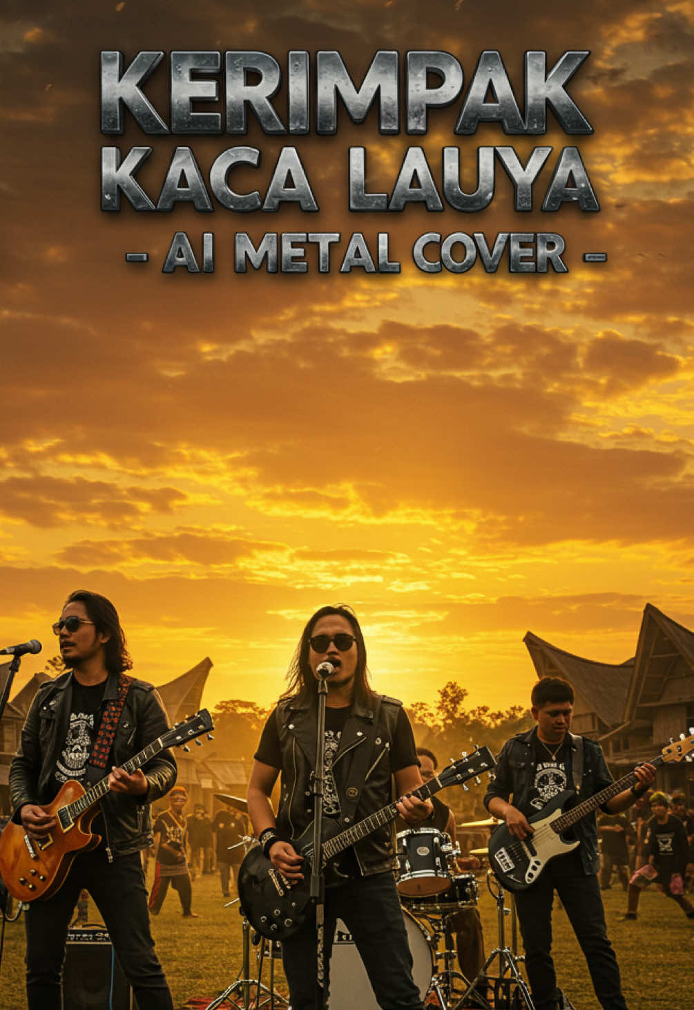 KERIMPAK KACA LAUYA – TIMOTHY (AI METAL COVER) Versi metal dari lagu ikonik Dayak — “Kerimpak Kaca Lauya”. Semangat kampung, jiwa rockers! 🤘🔥 Terima kasih kepada penyanyi asal Timothy atas karya lagenda ni. #KerimpakKacaLauya #Timothy #DayakRock #SarawakMetal #BorneoVibes    