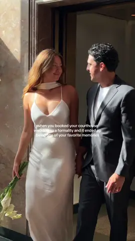 looking back at this a year later has me 🥹🥹🥹🥹 #weddingtok #courthousewedding #weddinginspo 