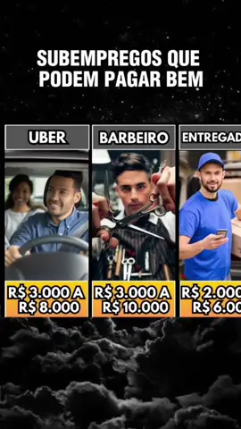 subempregos que podem pagar bem  #emprego #salario #trabalho #profissao #fatoscuriosos 