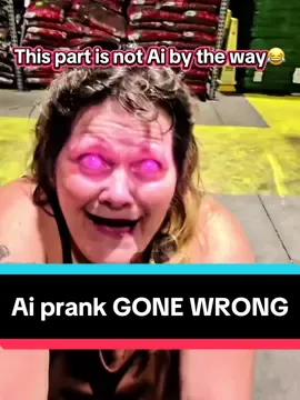Ai prank gone wrong | She grabbed my arm | #ai #funnyvideos #fyp 