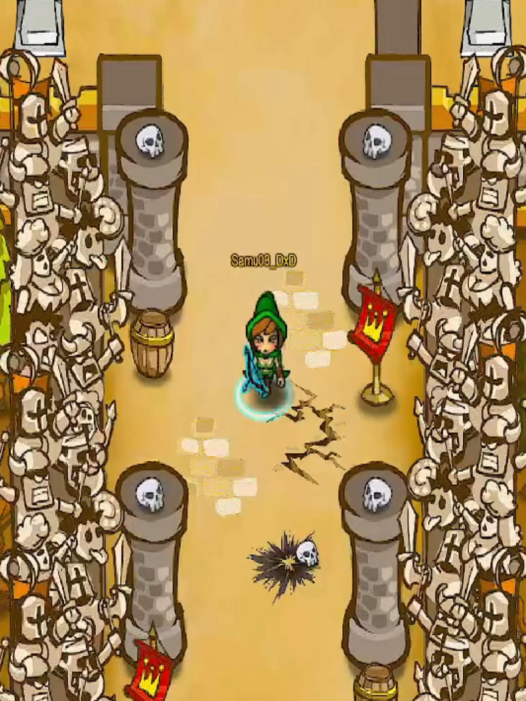 Nerfearon a las arqueras :_C #juegodelaño #2026 #videogamer #dungeonrampage