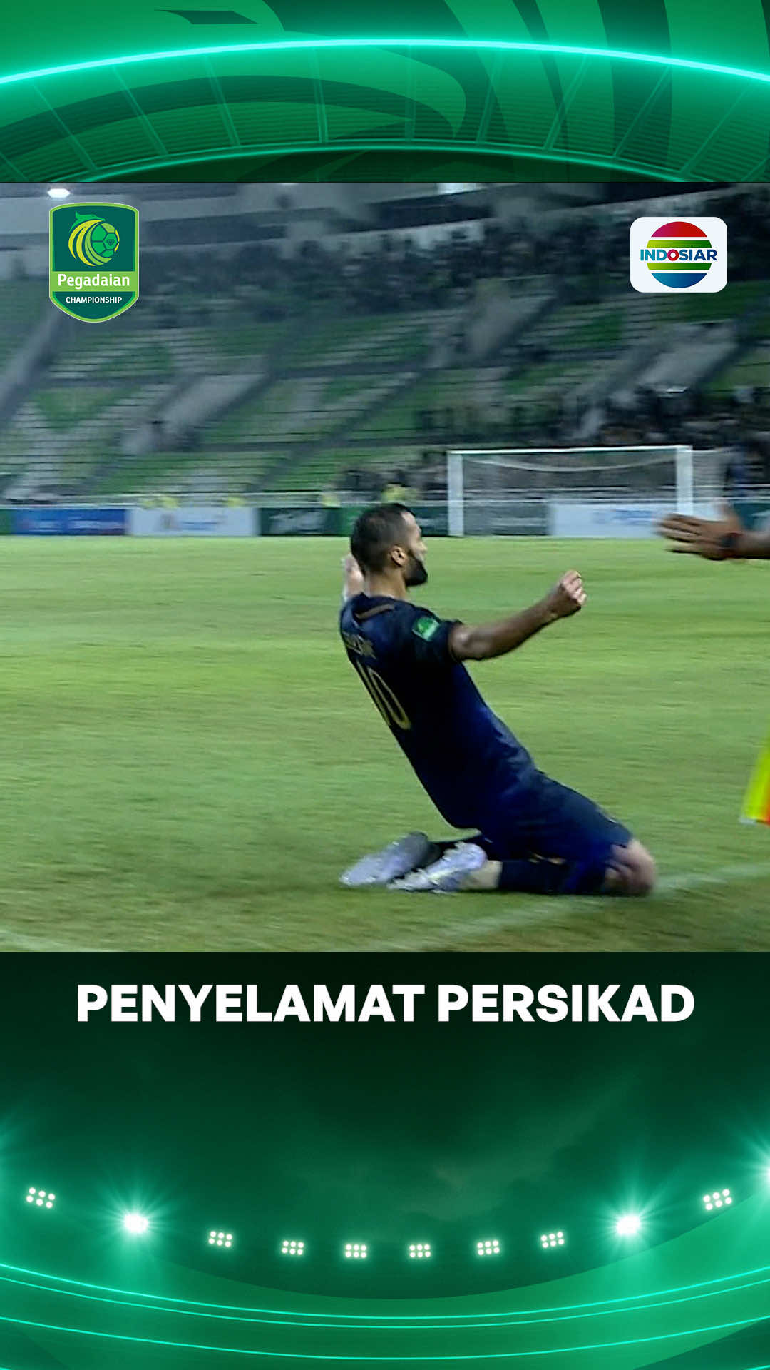 Menit akhir jadi saksi Enzo Calestine berhasil menyelamatkan PERSIKAD dari kekalahan🙌🏻 #PegadaianChampionship #IndosiarSports #IndosiarRumahSepakbolaIndonesia #PSMS #PERSIKAD