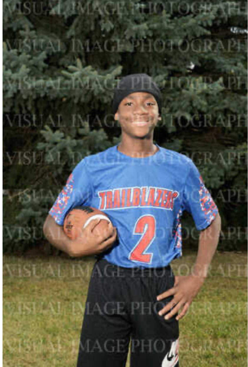 My Baby Boy  🩵  #flagfootball #8thgrade #son  #highlights 