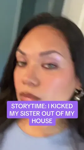 STORYTIME: I KICKED MY SISTER OUT OF MY HOUSE #makeupstorytime #fypシ #storytime 